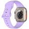 ColorPop Silikon Armband Butterfly Apple Watch 41/40/38 mm (M/L) Lila - Teknikhallen.se