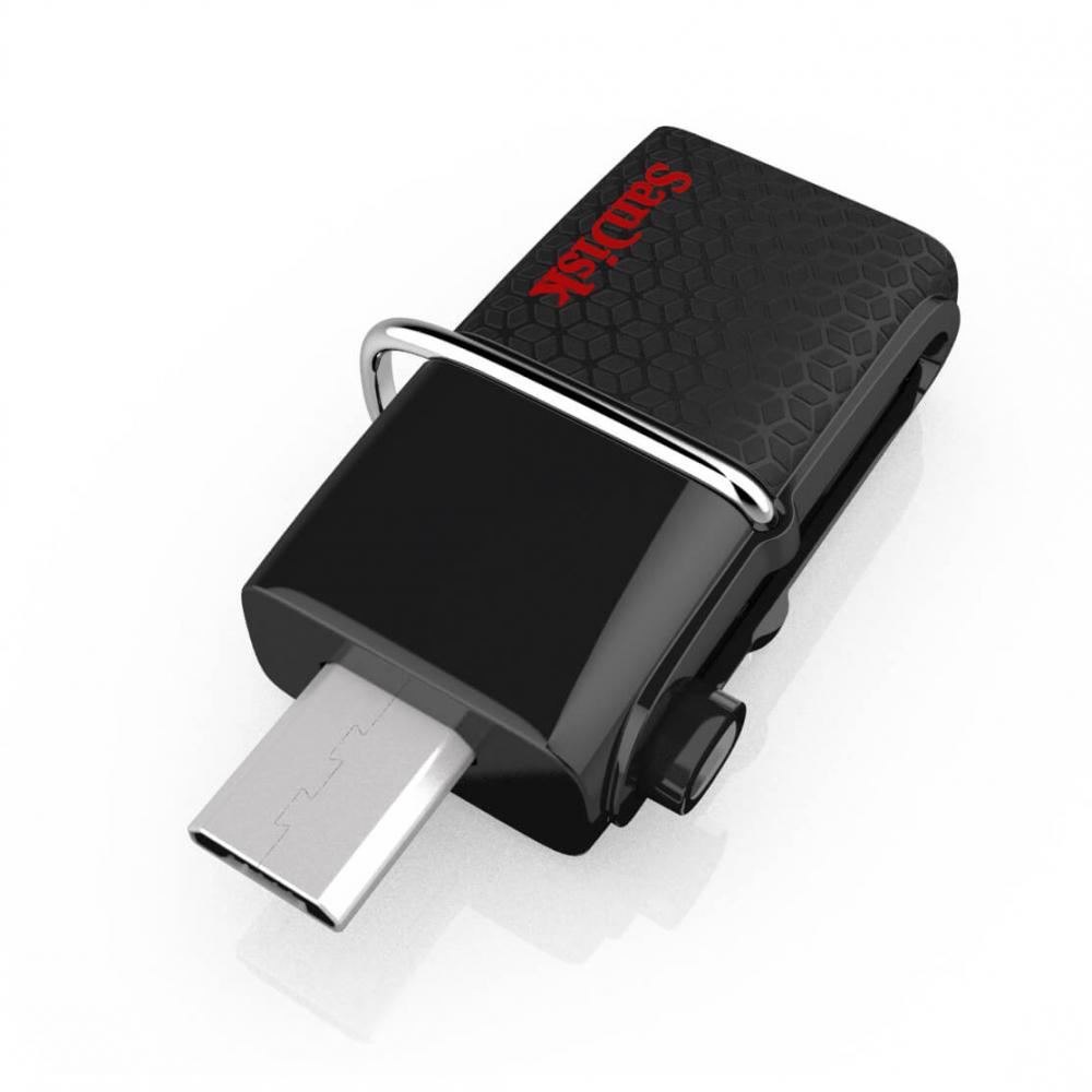 SanDisk SanDisk USB-minne 3.0 Ultra Dual 64 GB - Teknikhallen.se