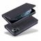  iPhone 11 Pro Max - Silkeslent Flip Fodral Med Kickstand - Svart - Teknikhallen.se