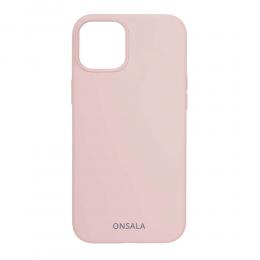 Onsala ONSALA iPhone 13 Mobilskal Silikon Sand Pink - Teknikhallen.se