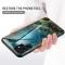  Samsung Galaxy S22 Ultra Skal Marmor Hrdat Glas Svart/Rosa - Teknikhallen.se