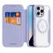 DUX DUCIS DUX DUCIS iPhone 16 Pro Fodral MagSafe Skin X Pro Lila - Teknikhallen.se