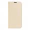 DUX DUCIS iPhone 13 Pro - DUX DUCIS Skin Pro Lder Fodral - Guld - Teknikhallen.se