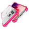  iPhone 15 Pro Skal Shockproof MagSafe Hybrid Rosa - Teknikhallen.se