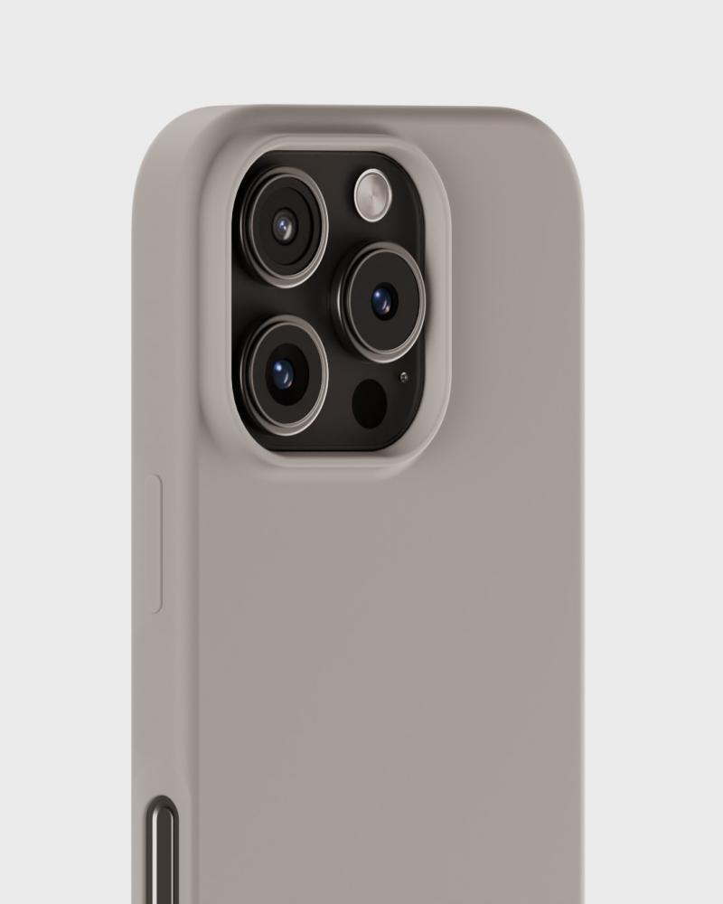 holdit holdit iPhone 16 Pro Max Skal Silikon Taupe - Teknikhallen.se