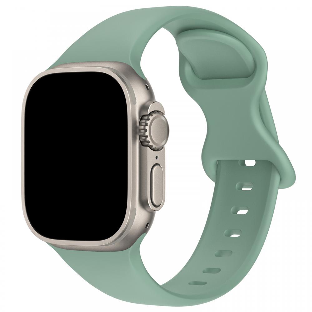 ColorPop Silikon Armband Butterfly Apple Watch 41/40/38 mm (S/M) Tallgrn - Teknikhallen.se