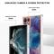  Samsung Galaxy S23 Ultra Skal Marmor TPU Lila - Teknikhallen.se