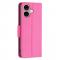  iPhone 16 Plus Fodral Litchi Shark Lder Rosa - Teknikhallen.se