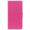  Sony Xperia 1 VI Litchi Lder Fodral Rosa - Teknikhallen.se