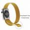  Milanese Loop Metall Armband Apple Watch 42/44/45/49 mm Guld - Teknikhallen.se