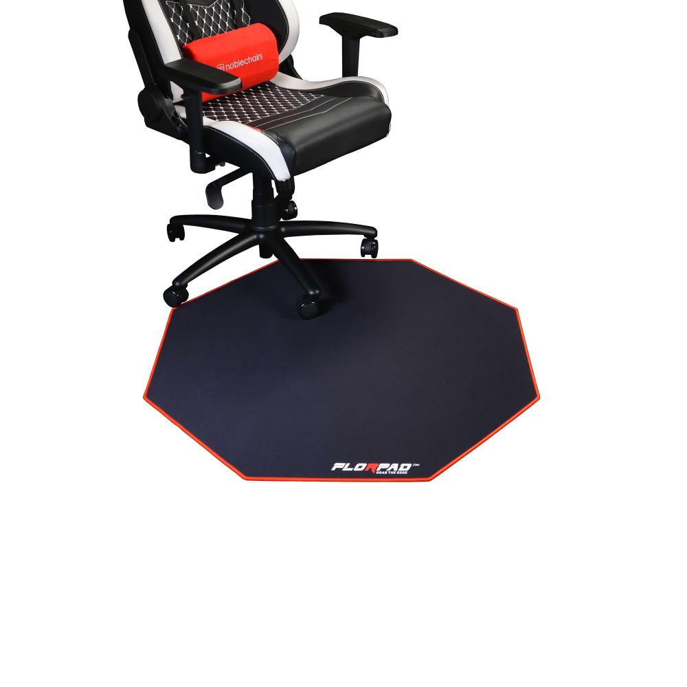 FLORPAD FLORPAD Red Line Gamingmatta 100x100 cm - Teknikhallen.se