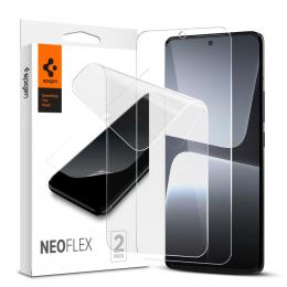 Spigen Spigen Xiaomi 13 Pro 2-PACK Neo Flex HD Skärmskydd - Teknikhallen.se
