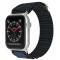 ColorPop Apple Watch 38/40/41 mm Armband Alpine Pro Loop Svart/Midnight Blue - Teknikhallen.se