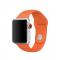  Silikon Armband Apple Watch 42/44/45/49 mm Orange (M/L) - Teknikhallen.se