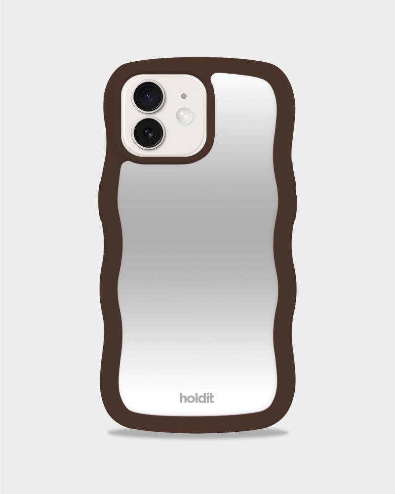 holdit holdit iPhone 15 / 14 / 13 Skal Wavy Chocolate/Mirror - Teknikhallen.se