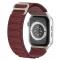 ColorPop Apple Watch 38/40/41 mm Armband Alpine Pro Loop Burgundy - Teknikhallen.se