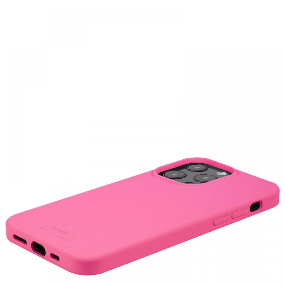holdit holdit iPhone 13 Pro Skal Silikon Bright Pink - Teknikhallen.se