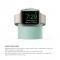  Apple Watch Silikon Stativ Grn - Teknikhallen.se