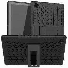  Samsung Galaxy Tab A7 10.4 Skal Rugged Kickstand Armor Svart - Teknikhallen.se