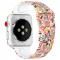  Silikon Armband Apple Watch 42/44/45/49 mm Color Pattern - Teknikhallen.se