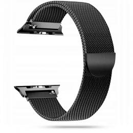 Tech-Protect Tech-Protect Milanese Loop Metall Armband Apple Watch 38/40/41 mm Svart - Teknikhallen.se