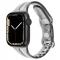  Apple Watch 38/40/41mm CrystalFlex TPU Armband Svart - Teknikhallen.se