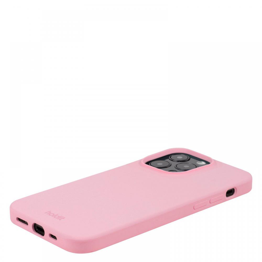 holdit holdit iPhone 15 Pro Max Mobilskal Silikon Pink - Teknikhallen.se