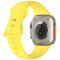 ColorPop Silikon Armband Butterfly Apple Watch 41/40/38 mm (S/M) Gul - Teknikhallen.se