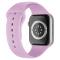 ColorPop Apple Watch 38/40/41 mm Silikon Armband (S/M) Ljus Lila - Teknikhallen.se