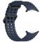  Galaxy Watch Ultra 47 mm Armband Wave Design Mrk Bl - Teknikhallen.se