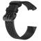  Ihligt Silikon Armband Fitbit Charge 4/3 (L) Svart - Teknikhallen.se