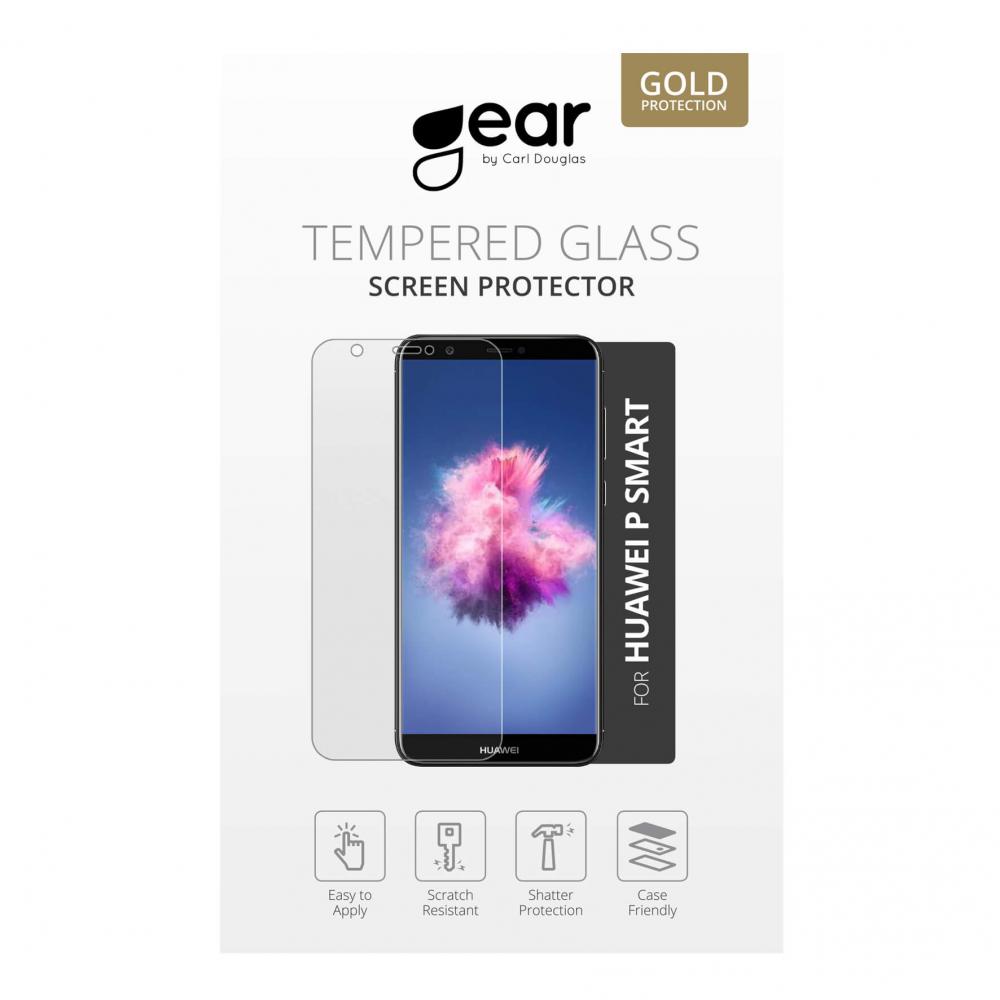 Gear GEAR Huawei P Smart Skrmskydd 2.5D Transparent - Teknikhallen.se