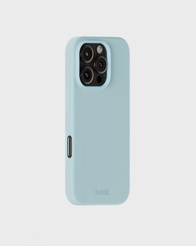 holdit holdit iPhone 16 Pro Max Skal Silikon Mineral Blue - Teknikhallen.se