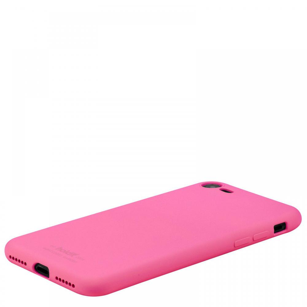 holdit holdit iPhone 7/8/SE Skal Silikon Bright Pink - Teknikhallen.se