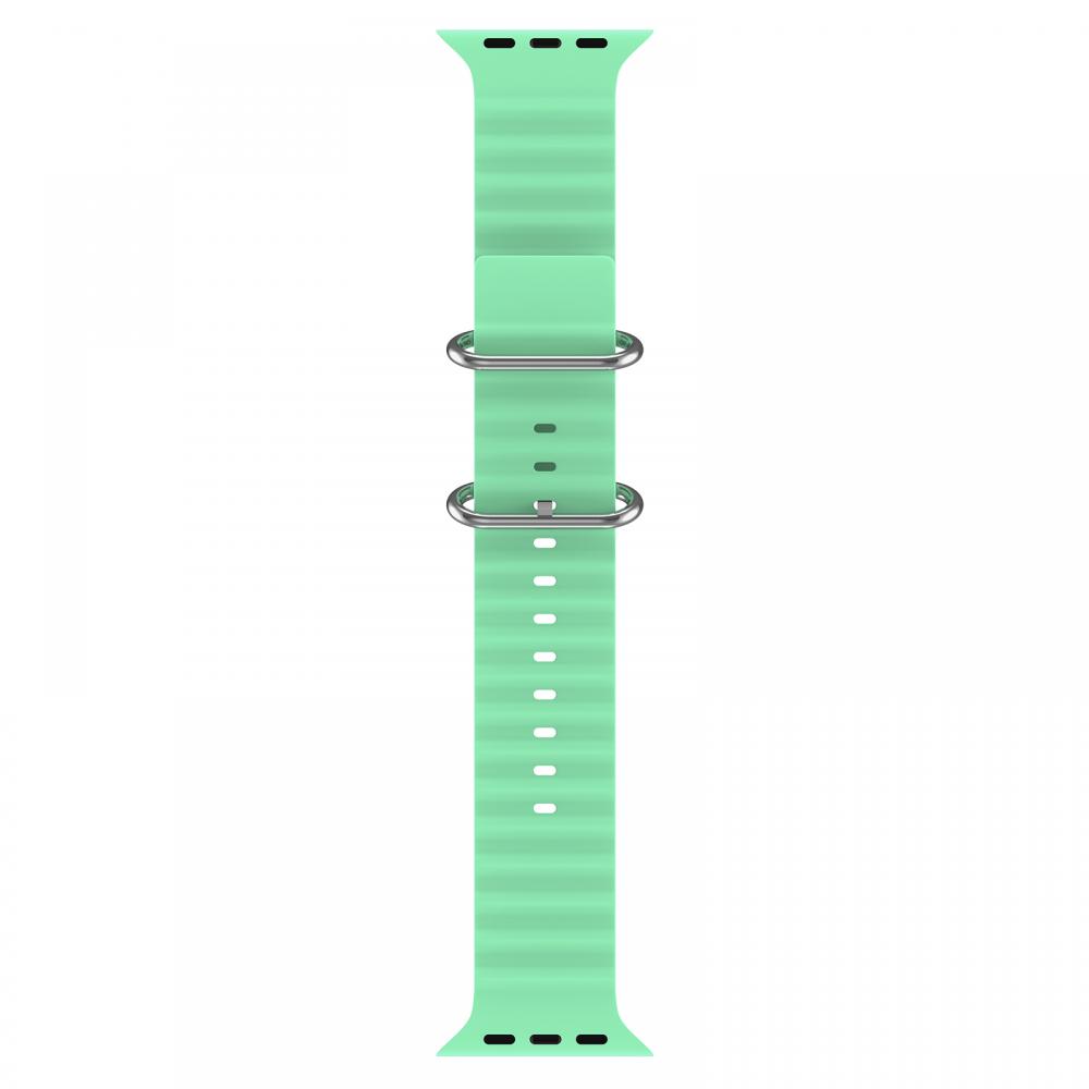 ColorPop Apple Watch 41/40/38 mm Armband Ocean Wave Pistasch - Teknikhallen.se