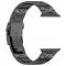  Apple Watch 41/40/38 mm Armband Steel Svart - Teknikhallen.se