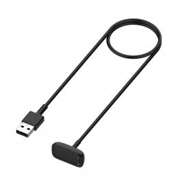  Fitbit Luxe / Charge 5 USB Laddningskabel 1m Svart - Teknikhallen.se