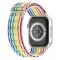 ColorPop Apple Watch 38/40/41 mm Armband Alpine Pro Loop White Rainbow - Teknikhallen.se