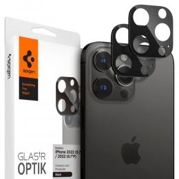 Spigen Spigen iPhone 14 Pro/Pro Max/15 Pro/Pro Max 2-PACK Optik GLAS.tR Linsskydd - Teknikhallen.se