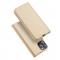 DUX DUCIS iPhone 13 Pro - DUX DUCIS Skin Pro Lder Fodral - Guld - Teknikhallen.se