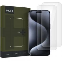 HOFI HOFI iPhone 16 2-PACK Skärmskydd Pro+ Transparent - Teknikhallen.se