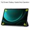  Galaxy Tab S9 FE Plus Fodral Tri-Fold Lder Dont Touch - Teknikhallen.se