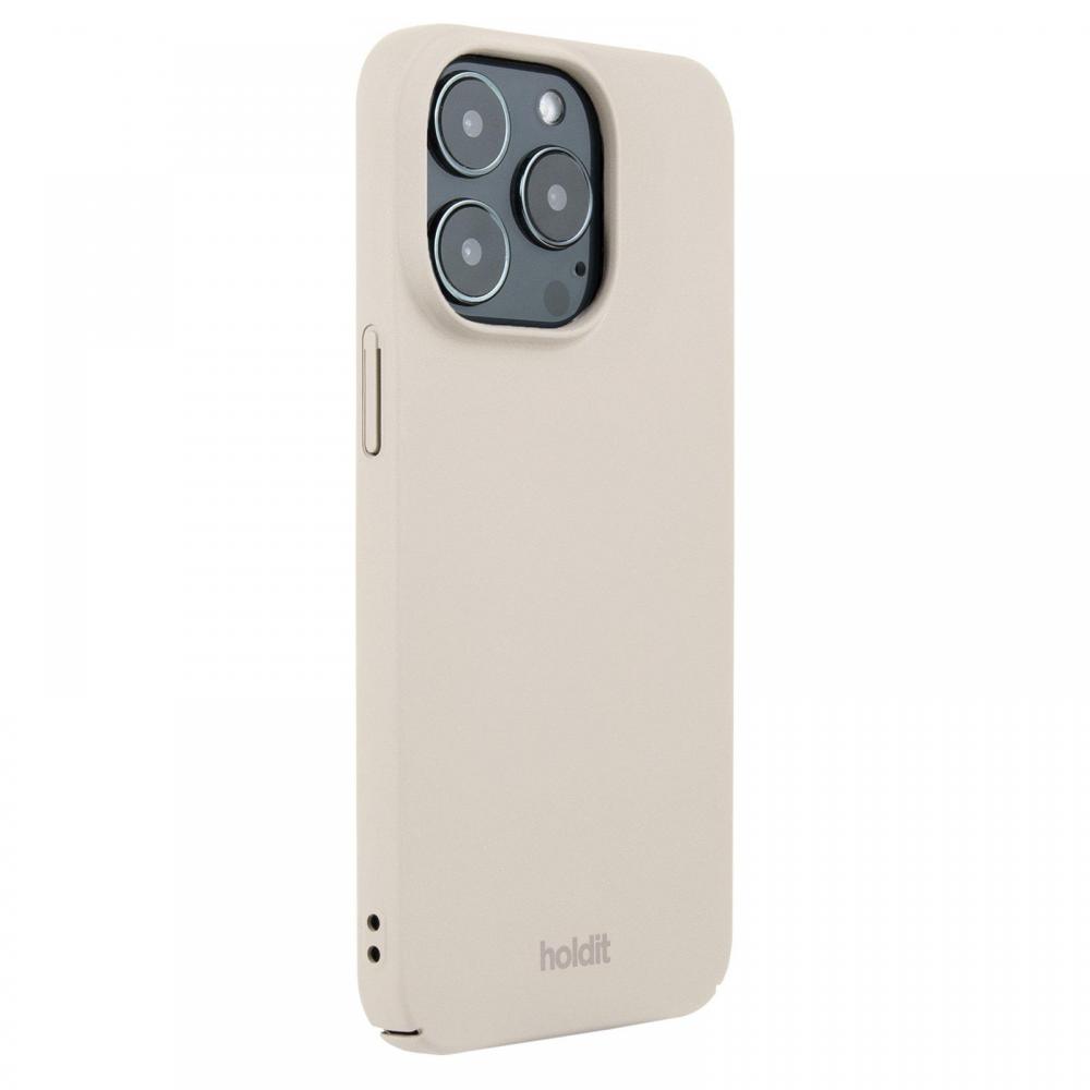 holdit holdit iPhone 14 Pro Mobilskal Slim Light Beige - Teknikhallen.se