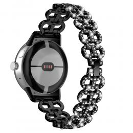  Google Pixel Watch / Watch 2 Kalebassformat Dekor Armband - Teknikhallen.se
