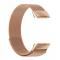  Fitbit Charge 6 / 5 Metall Armband Milanese Loop Rosguld - Teknikhallen.se