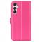  Samsung Galaxy A25 5G Fodral Litchi Lder Rosa - Teknikhallen.se