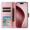  iPhone 16 Pro Fodral Lder Marmor Rosa - Teknikhallen.se