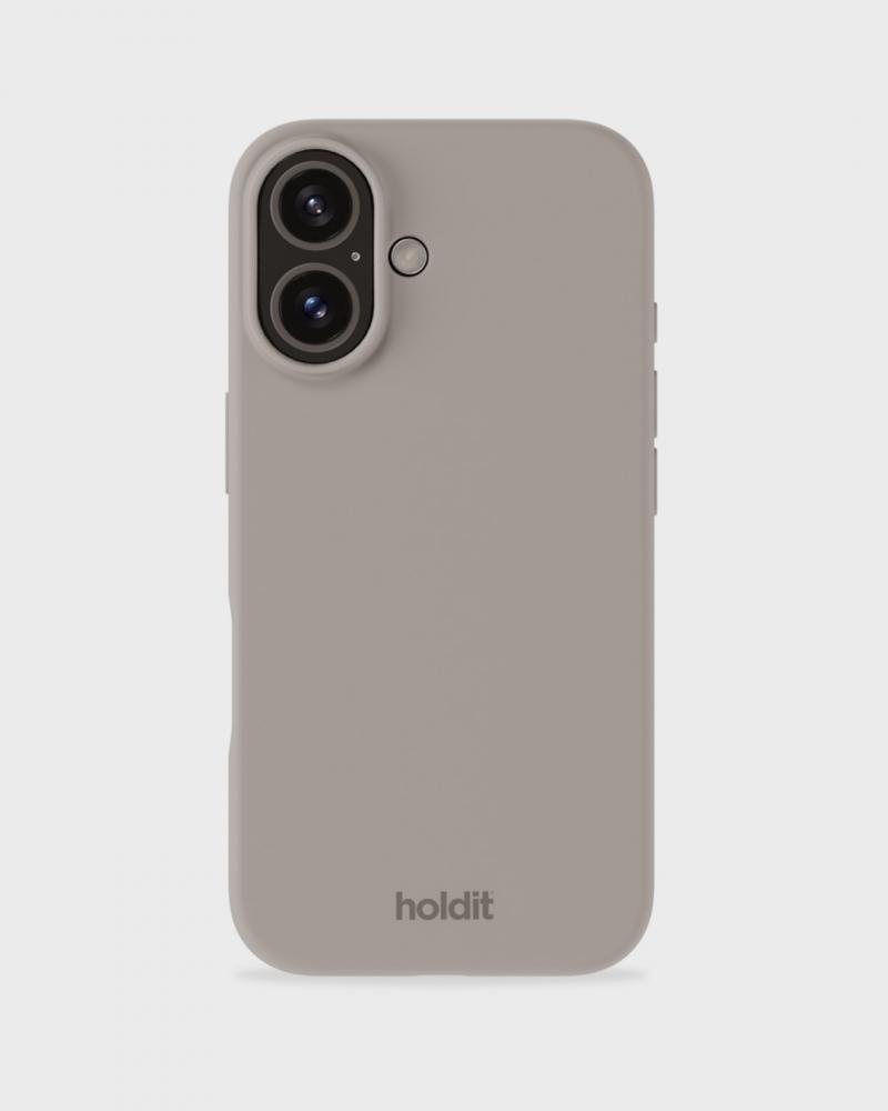 holdit holdit iPhone 16 Plus Skal Silikon Taupe - Teknikhallen.se