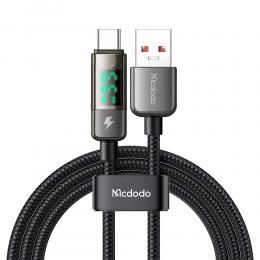 MCDODO Mcdodo 1.8m 100W 6A USB-C Auto Off Kabel Svart - Teknikhallen.se