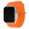 ColorPop Apple Watch 42/44/45/49 mm Armband Ocean Wave Orange - Teknikhallen.se